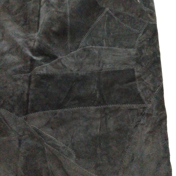 Mattina J 100% Genuine Leather Maxi Skirt - Picture 5 of 15